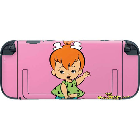 The Flinstones Pebbles Flintstone Nintendo Switch 2 (2025) with Joy-Con Skin
